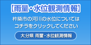 大分県 雨量・水位観測情報